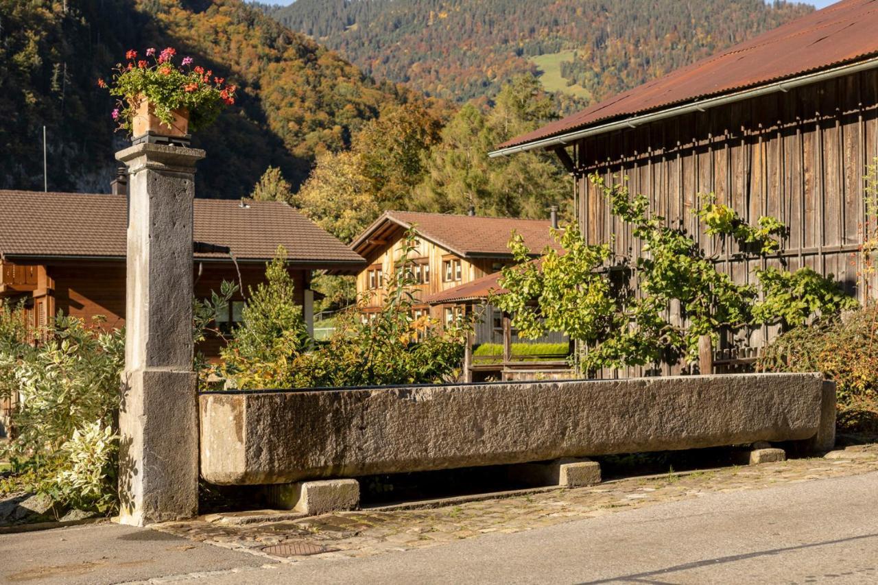 Chalet Waeschhuesli Near Interlaken, Grindelwald And Lauterbrunnen グシュタイクヴィラー エクステリア 写真