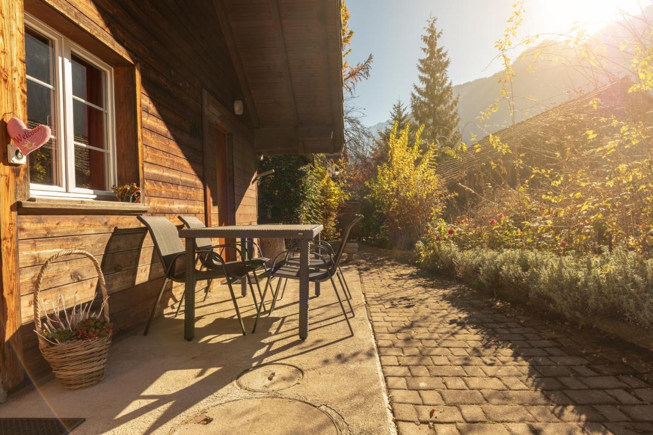 Chalet Waeschhuesli Near Interlaken, Grindelwald And Lauterbrunnen グシュタイクヴィラー エクステリア 写真